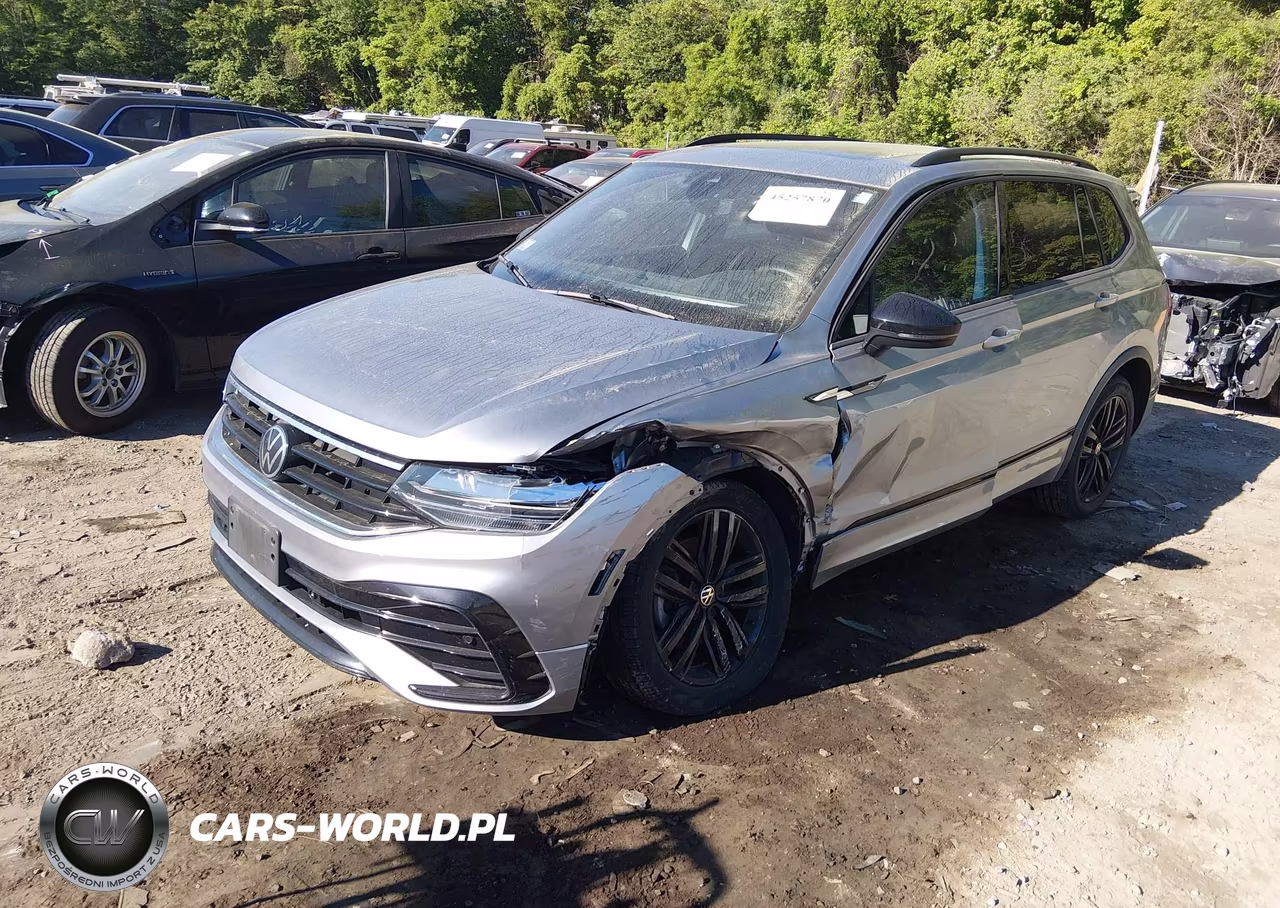 2022 Volkswagen Tiguan 2.0T Se R-Line Black VIN:3VV8B7AX0NM011832 - 2