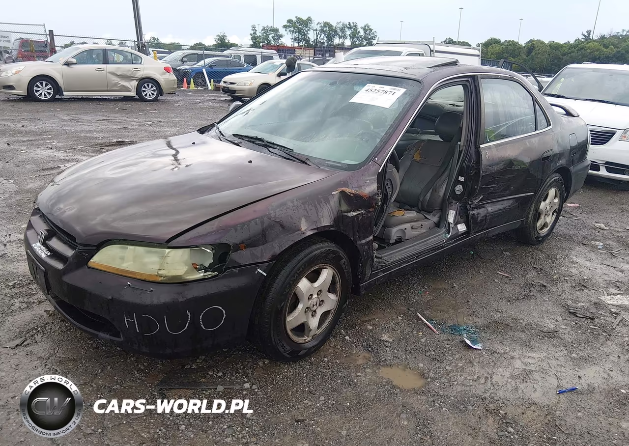 1998 Honda Accord Ex V6 VIN:1HGCG1655WA010089 - 2