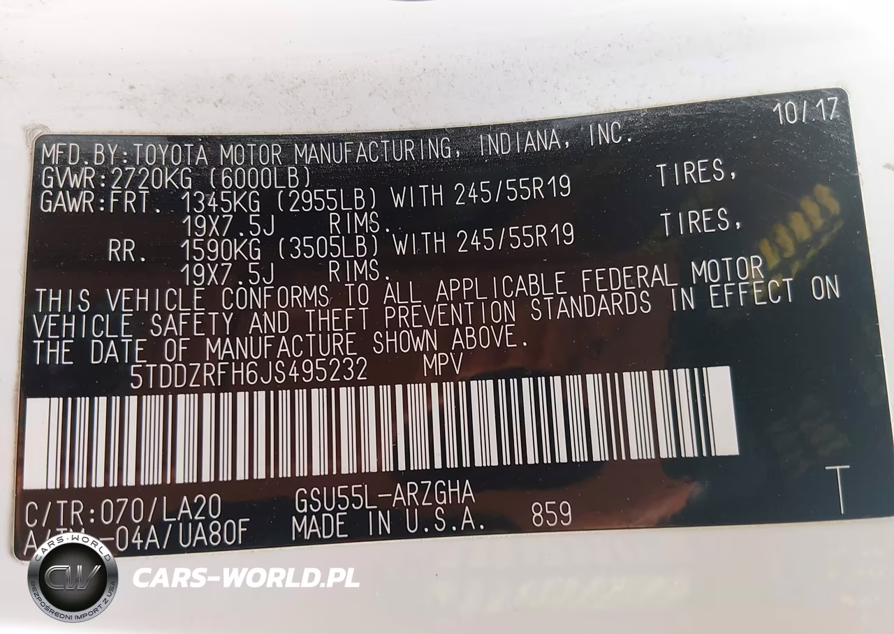 2018 Toyota Highlander Limited VIN:5TDDZRFH6JS495232 - 9