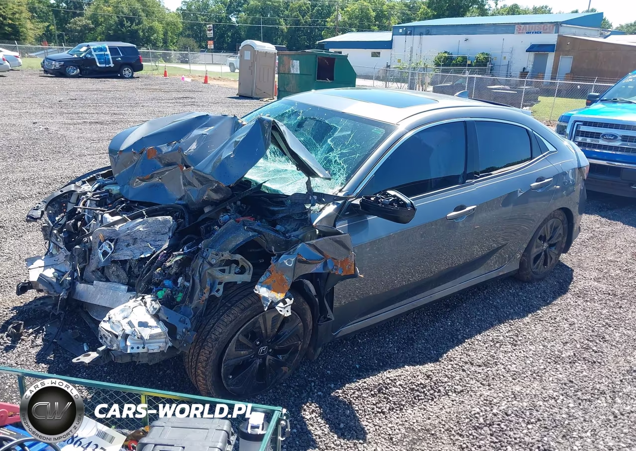 2018 Honda Civic Ex VIN:SHHFK7H56JU226395 - 2