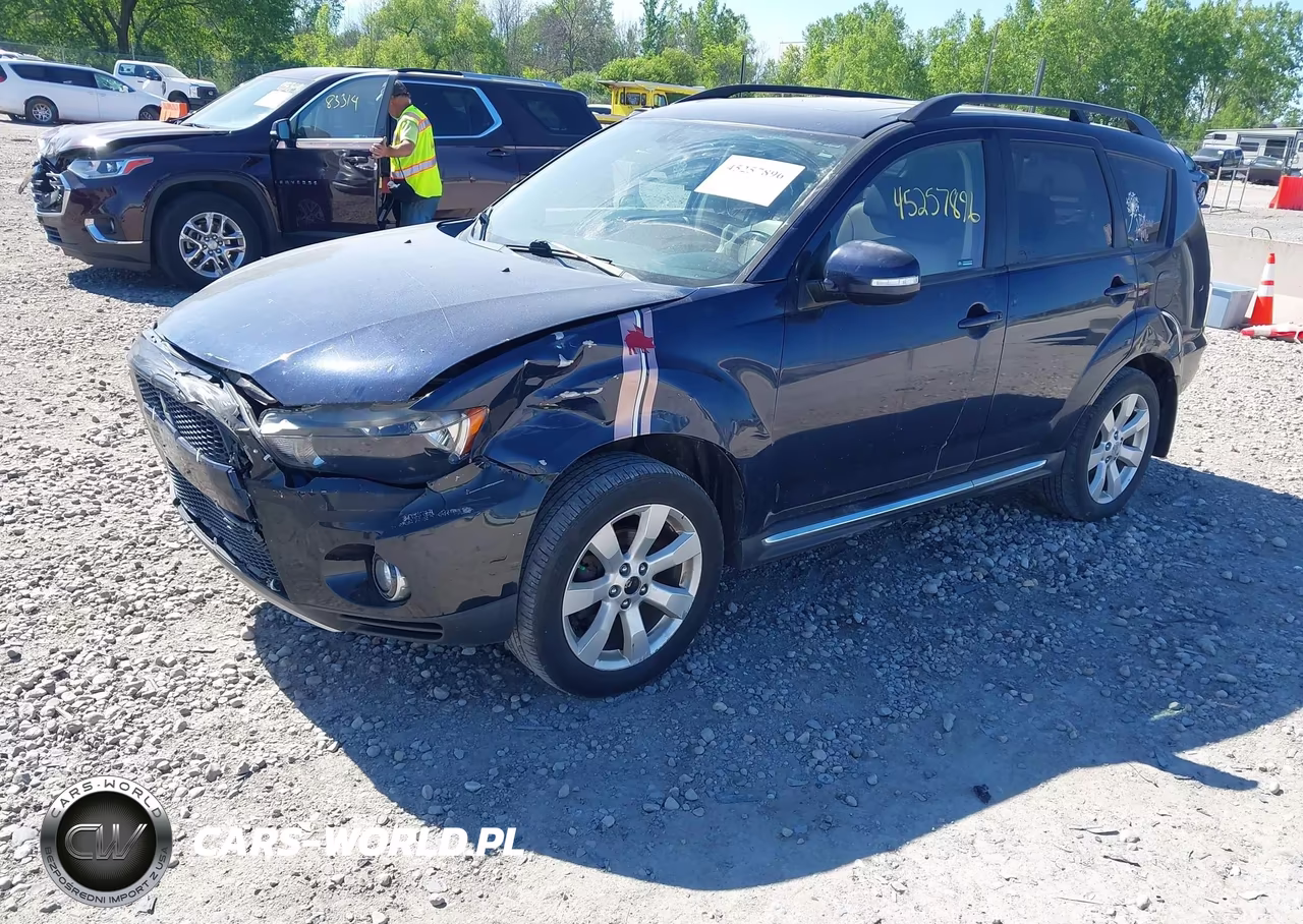 2010 Mitsubishi Outlander Xls VIN:JA4JS4AX9AZ012026 - 12