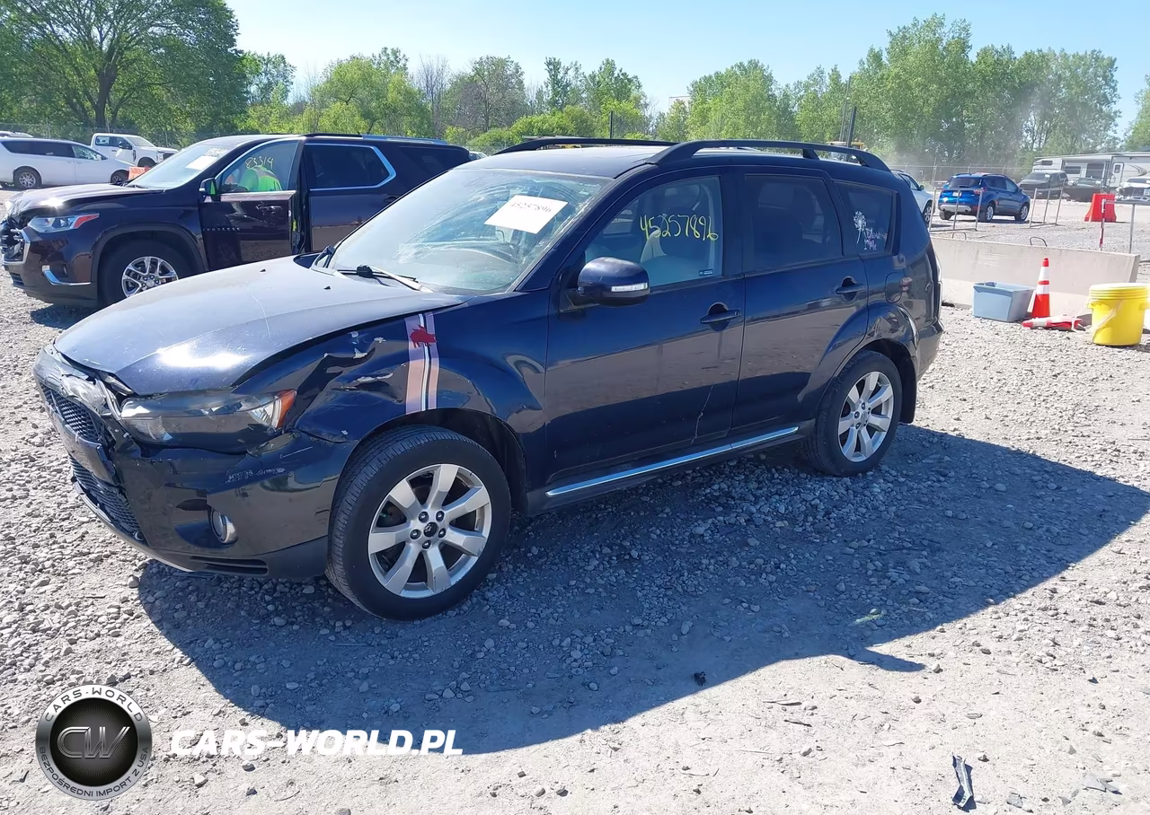 2010 Mitsubishi Outlander Xls VIN:JA4JS4AX9AZ012026 - 2
