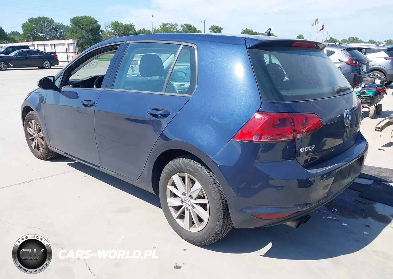 2015 Volkswagen Golf Tsi S 4-Door VIN:3VW217AU9FM039818 - 3