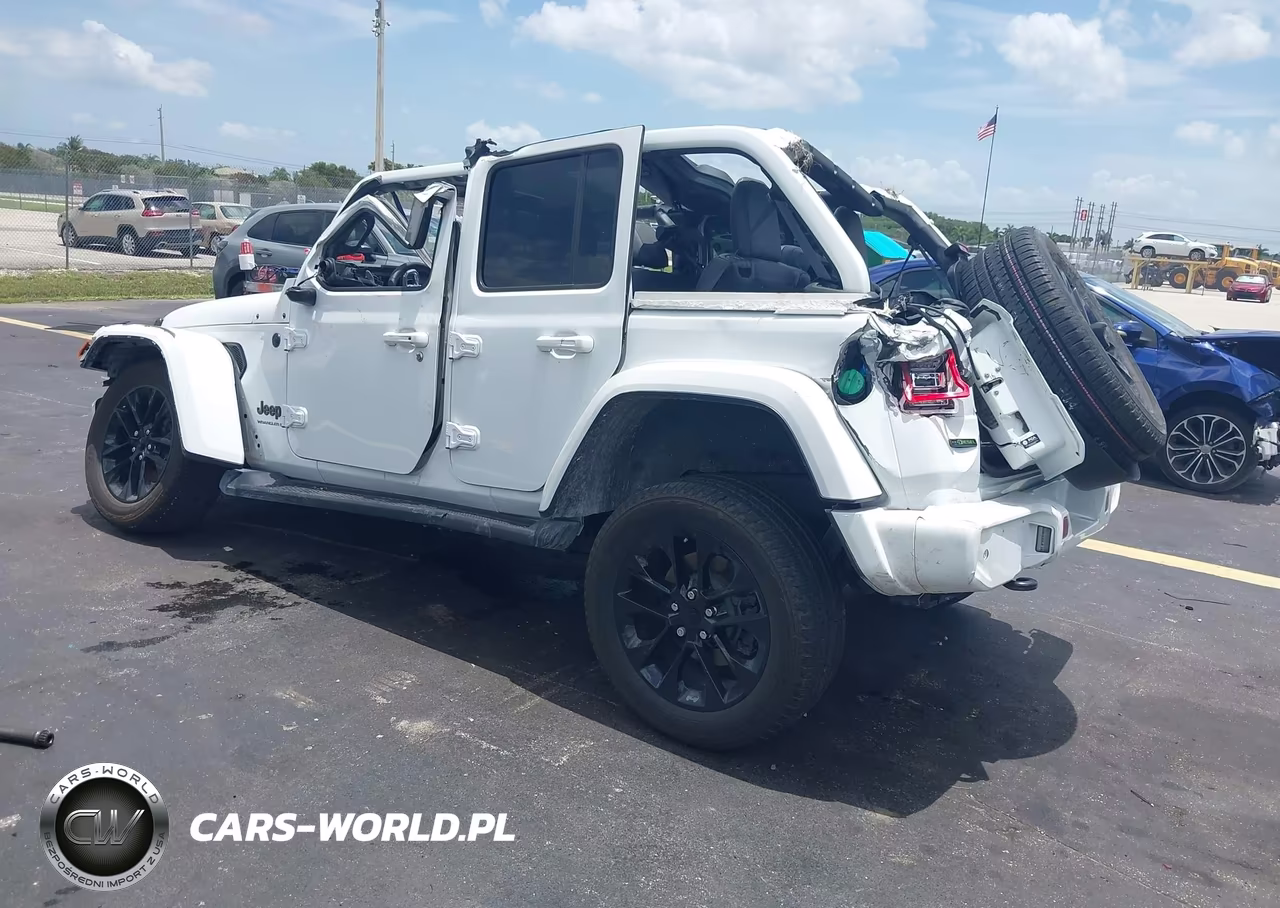 2023 Jeep Wrangler 4-Door High Altitude 4X4 VIN:1C4HJXEM6PW507173 - 3
