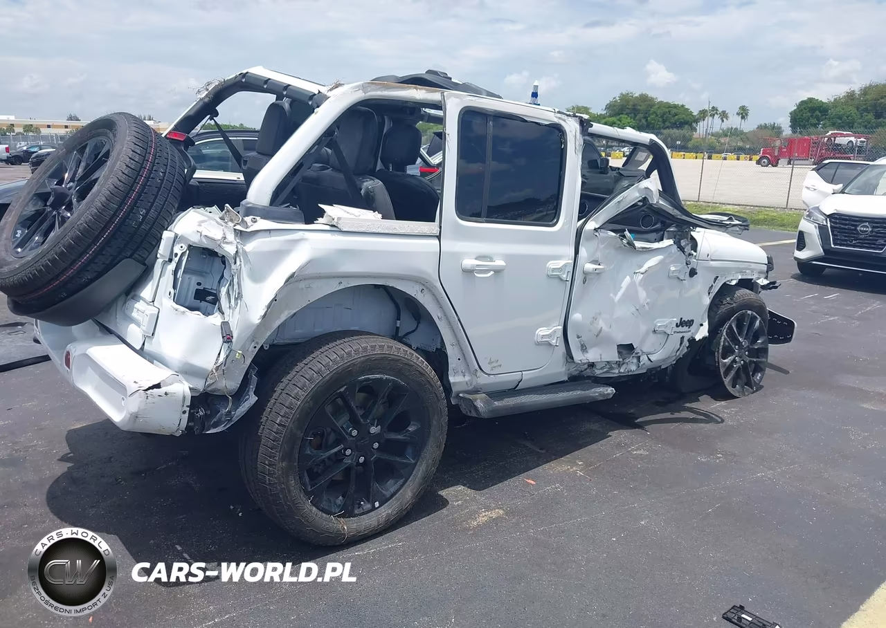 2023 Jeep Wrangler 4-Door High Altitude 4X4 VIN:1C4HJXEM6PW507173 - 4