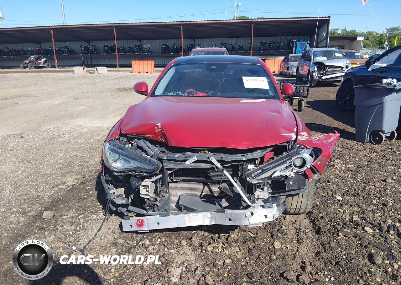 2018 Alfa Romeo Giulia Ti Lusso Rwd VIN:ZARFAECN6J7572894 - 11