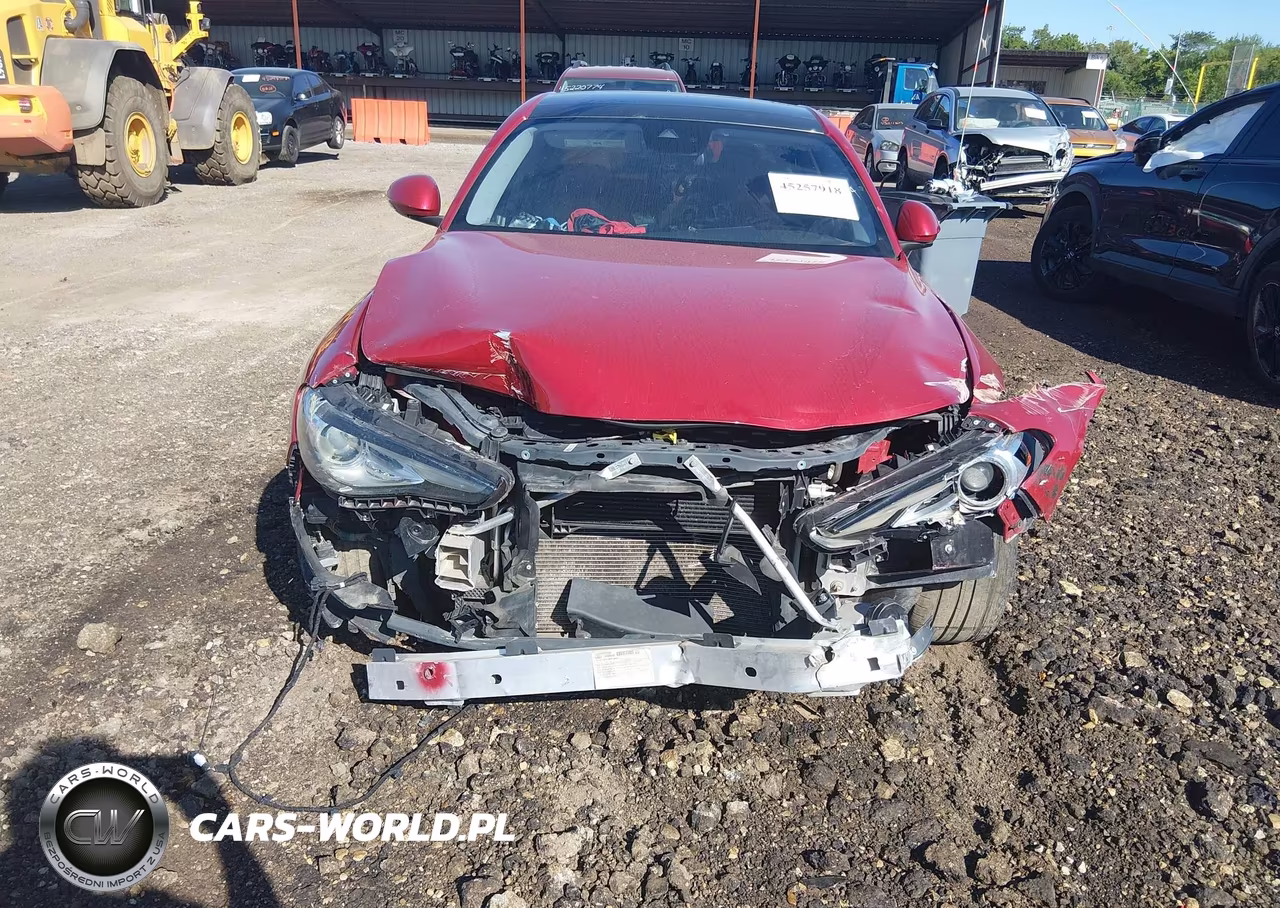 2018 Alfa Romeo Giulia Ti Lusso Rwd VIN:ZARFAECN6J7572894 - 6