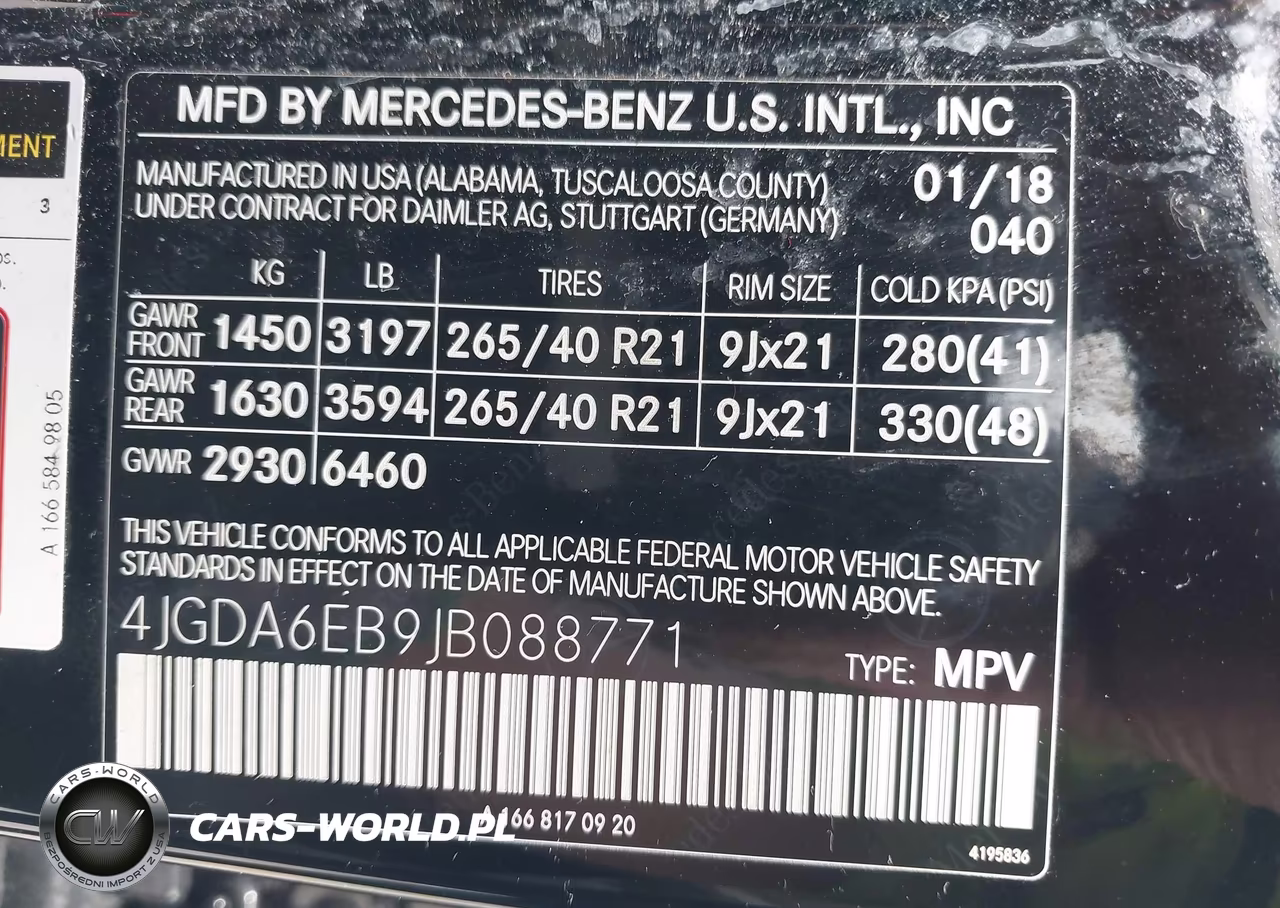 2018 Mercedes-Benz Amg Gle 43 4Matic VIN:4JGDA6EB9JB088771 - 9