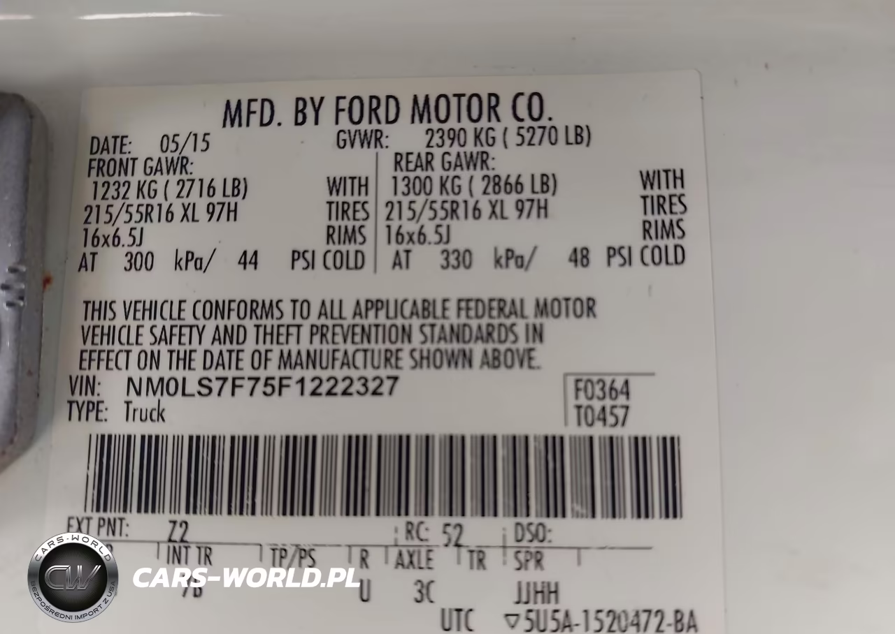 2015 Ford Transit Connect Xlt VIN:NM0LS7F75F1222327 - 9