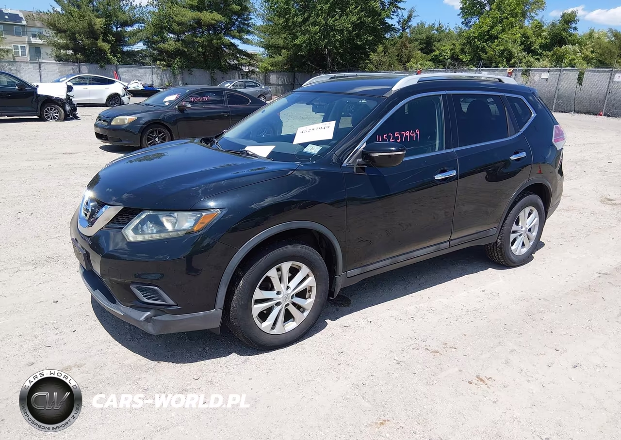 2014 Nissan Rogue Sv VIN:5N1AT2MV6EC873346 - 2