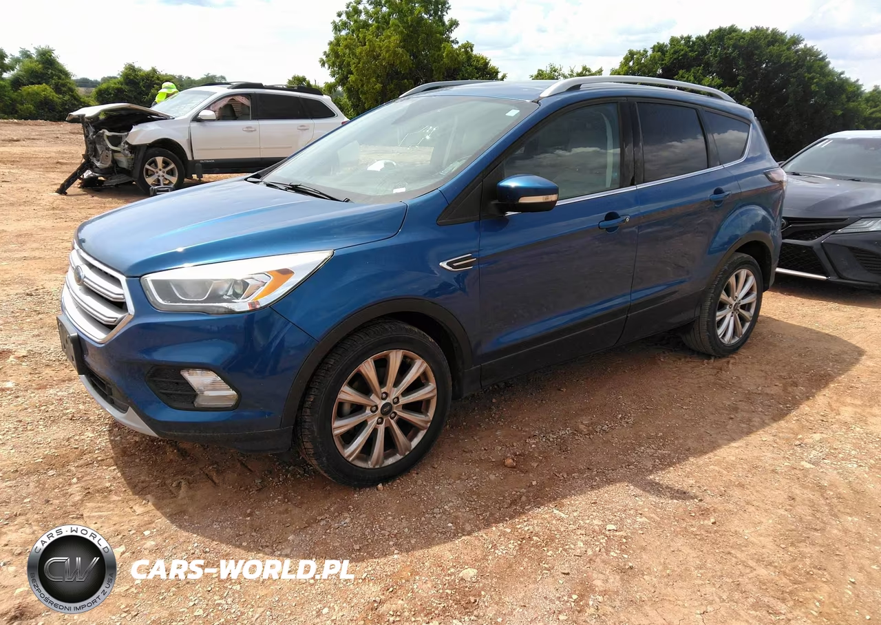 2017 Ford Escape Titanium VIN:1FMCU0JD9HUA31394 - 2