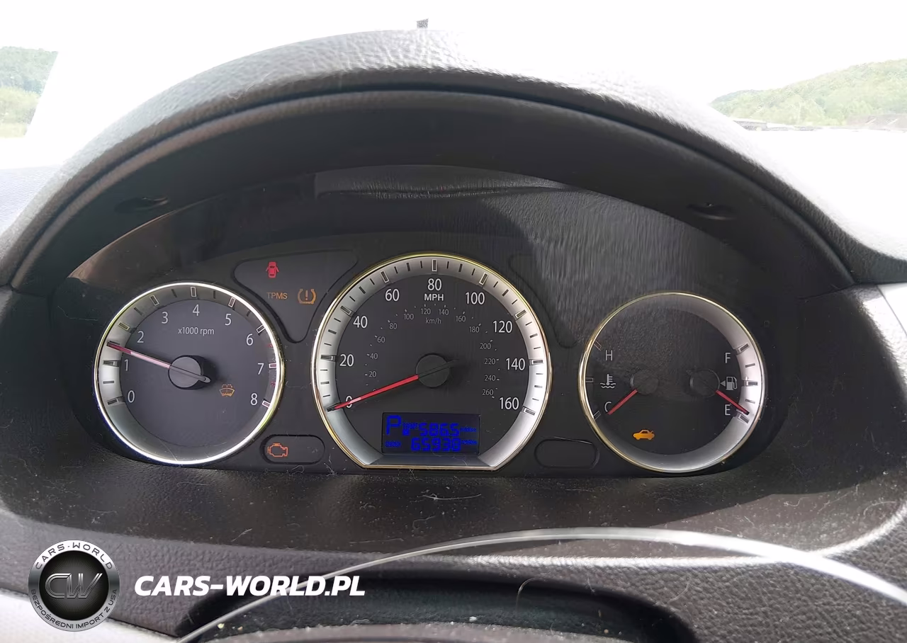2009 Hyundai Sonata Gls VIN:5NPET46C59H562479 - 7