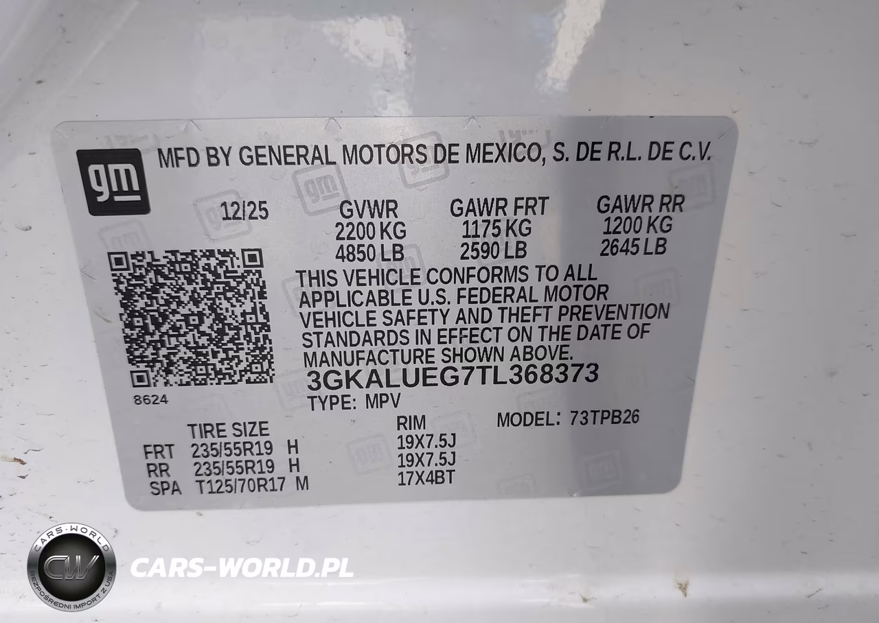 2026 GMC Terrain Awd Elevation VIN:3GKALUEG7TL368373 - 9
