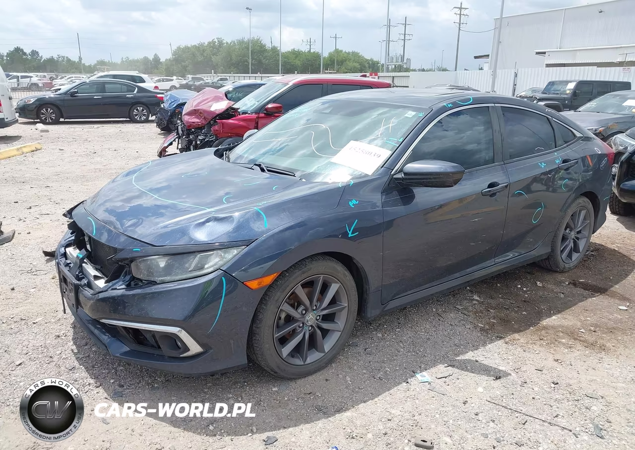 2020 Honda Civic Ex VIN:19XFC1F36LE001772 - 2