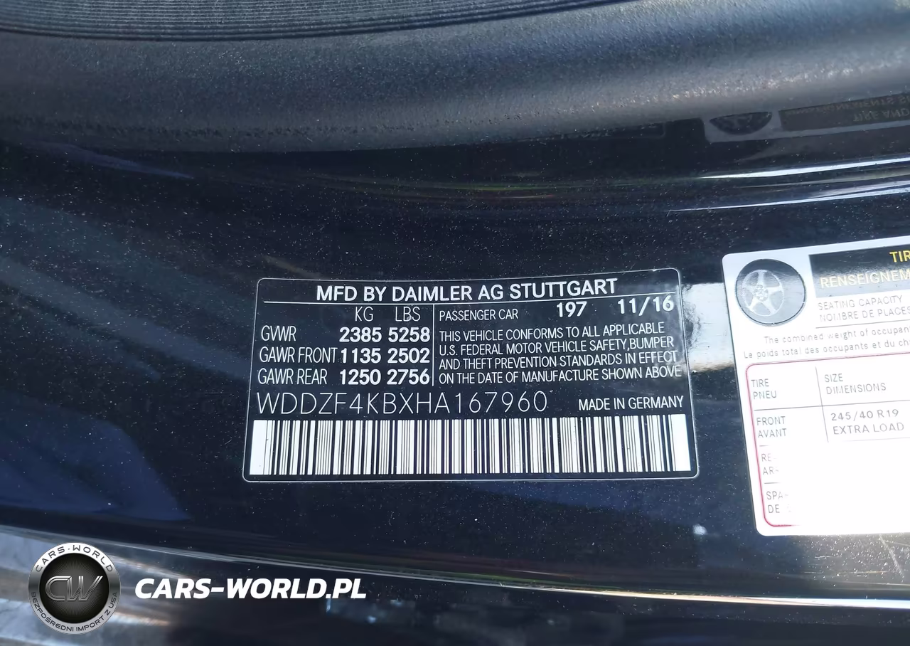 2017 Mercedes-Benz E 300 4Matic VIN:WDDZF4KBXHA167960 - 9