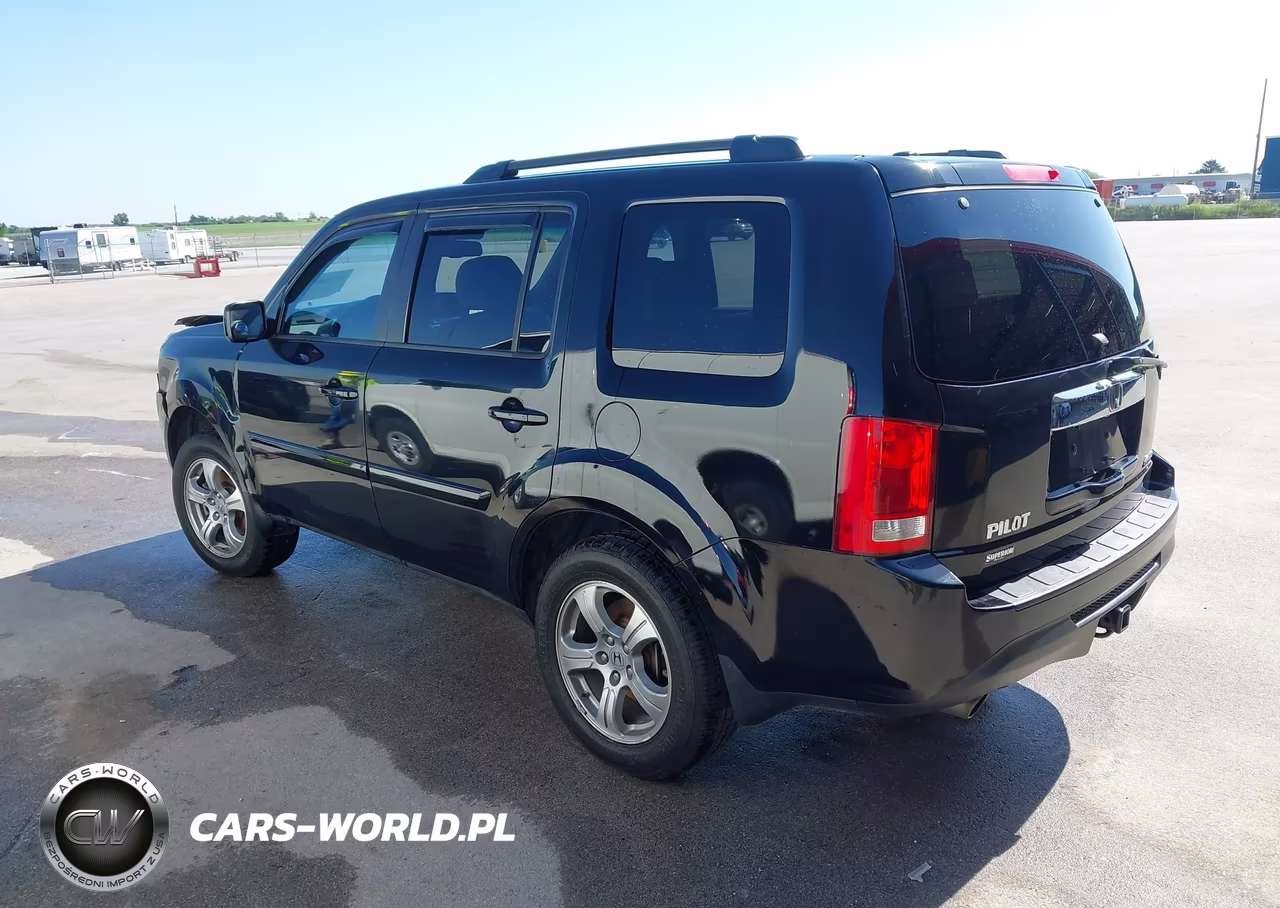 2012 Honda Pilot Ex-L VIN:5FNYF4H53CB053970 - 3