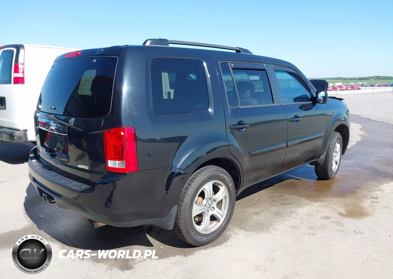 2012 Honda Pilot Ex-L VIN:5FNYF4H53CB053970 - 4
