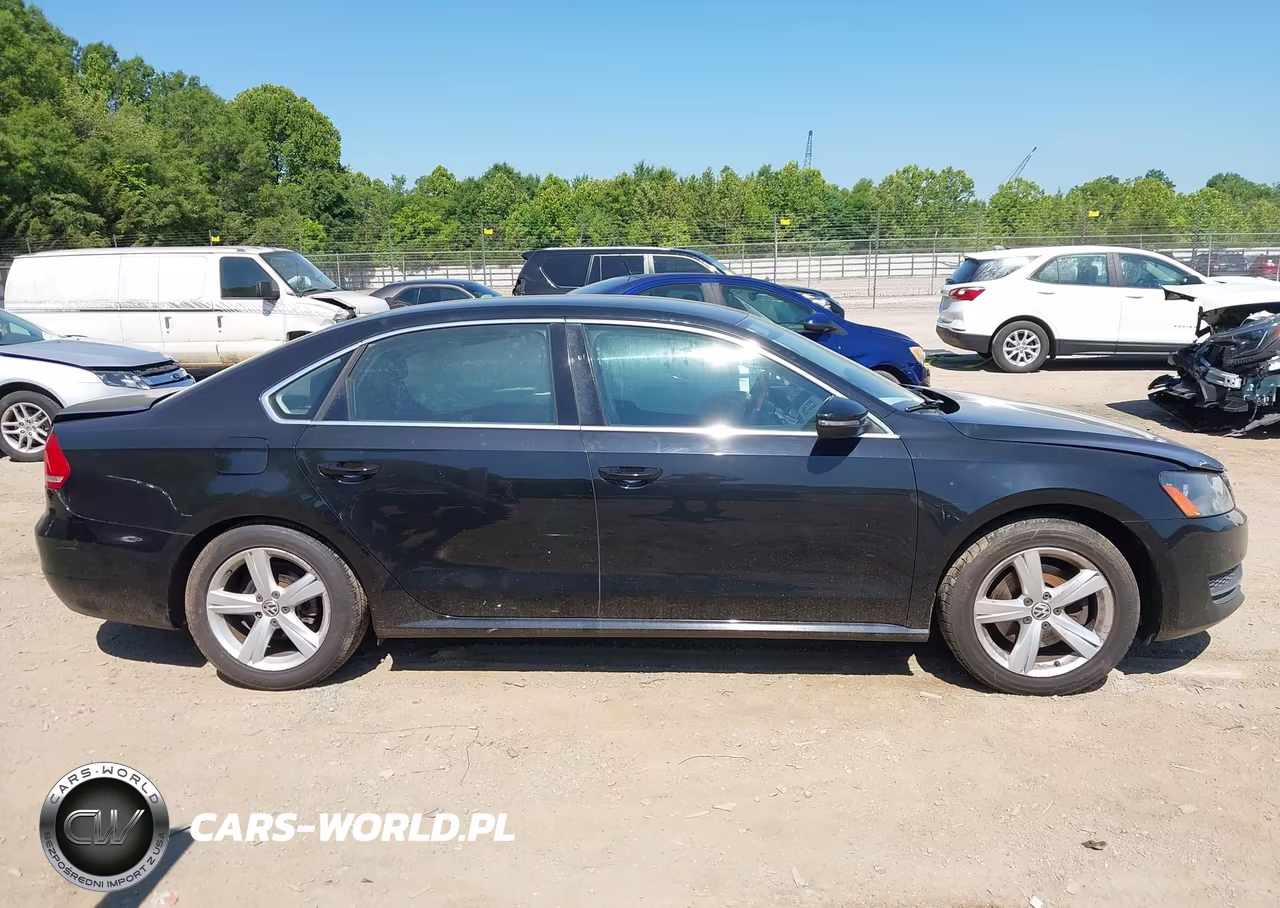 2012 Volkswagen Passat 2.5L Se VIN:1VWBP7A36CC044073 - 14