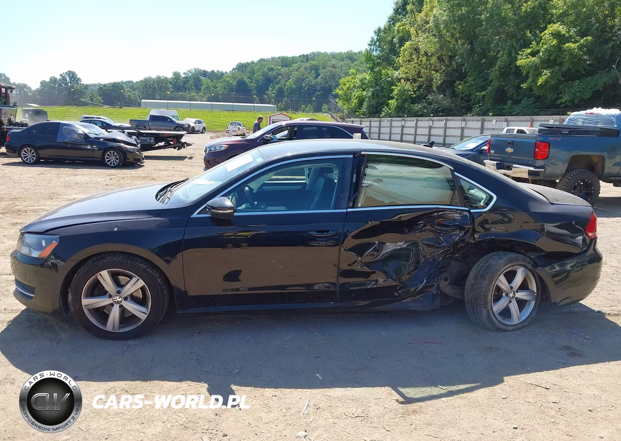 2012 Volkswagen Passat 2.5L Se VIN:1VWBP7A36CC044073 - 15