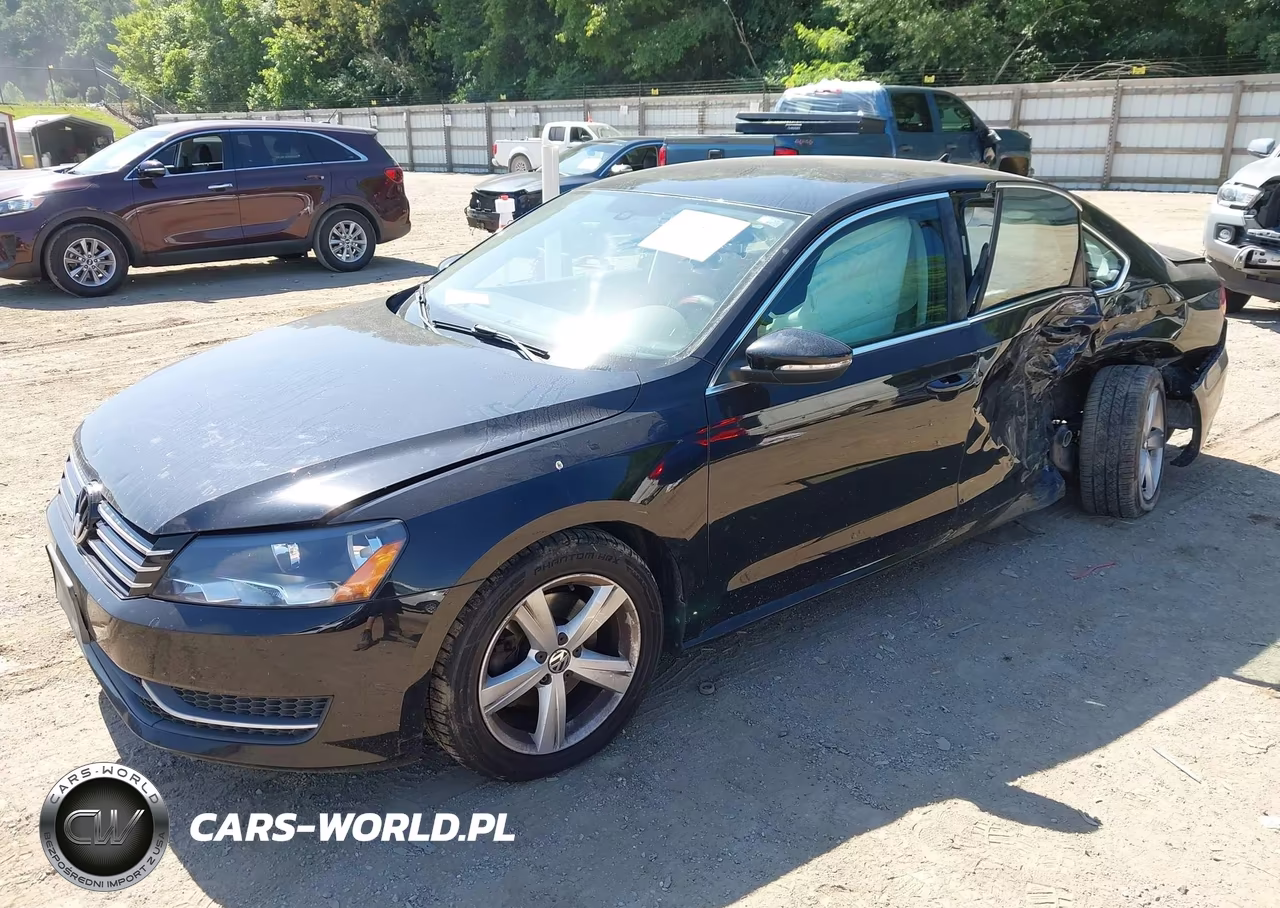 2012 Volkswagen Passat 2.5L Se VIN:1VWBP7A36CC044073 - 2