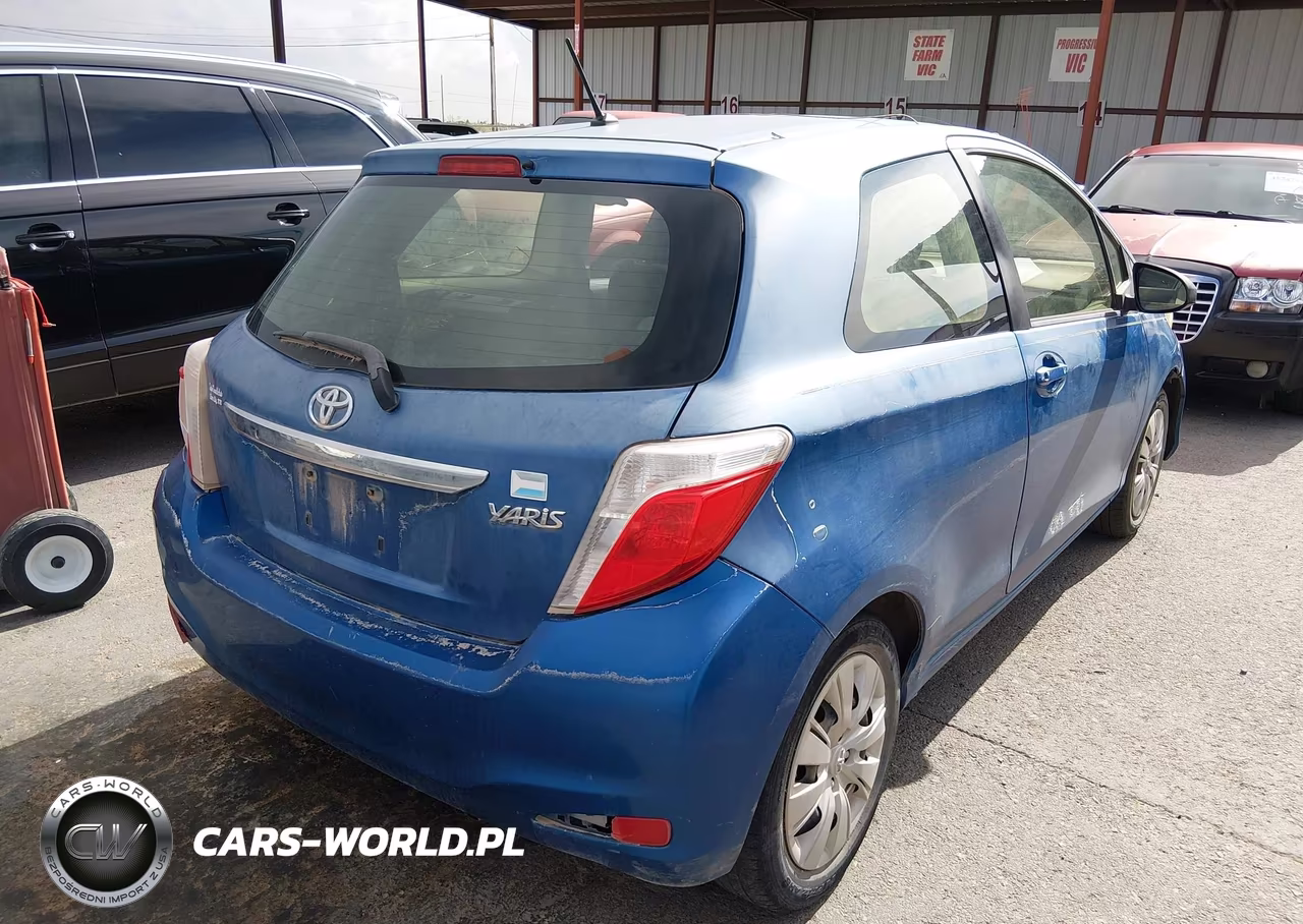 2012 Toyota Yaris L VIN:JTDJTUD34CD539872 - 4