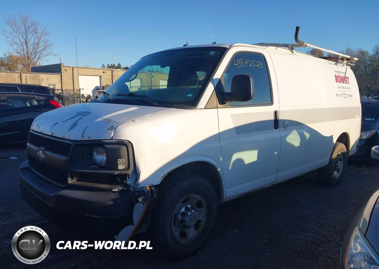 2011 Chevrolet Express 2500 Work Van VIN:1GCWGFCAXB1184518 - 2