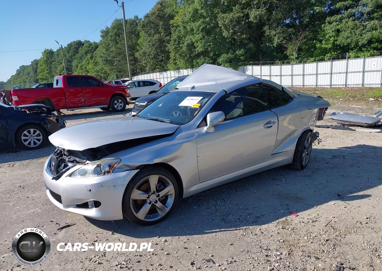 2010 Lexus Is 250C VIN:JTHFF2C22A2510940 - 2