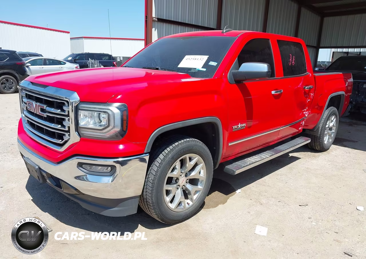 2018 GMC Sierra 1500 Slt VIN:3GTP1NEC2JG360427 - 2