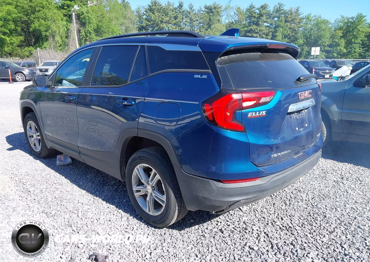 2021 GMC Terrain Awd Sle VIN:3GKALTEV0ML340411 - 3