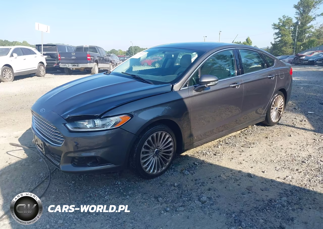 2016 Ford Fusion Titanium VIN:3FA6P0K91GR319330 - 2