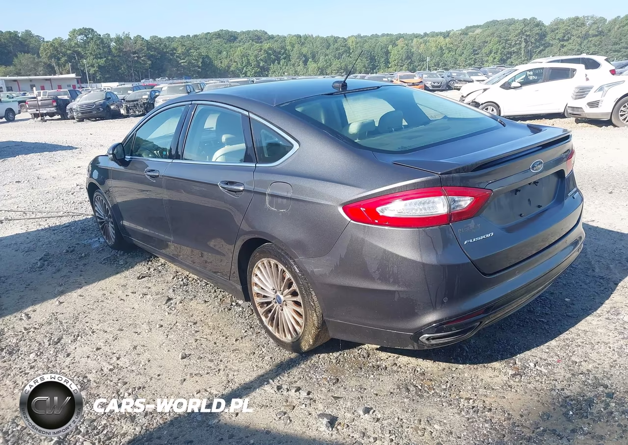 2016 Ford Fusion Titanium VIN:3FA6P0K91GR319330 - 3