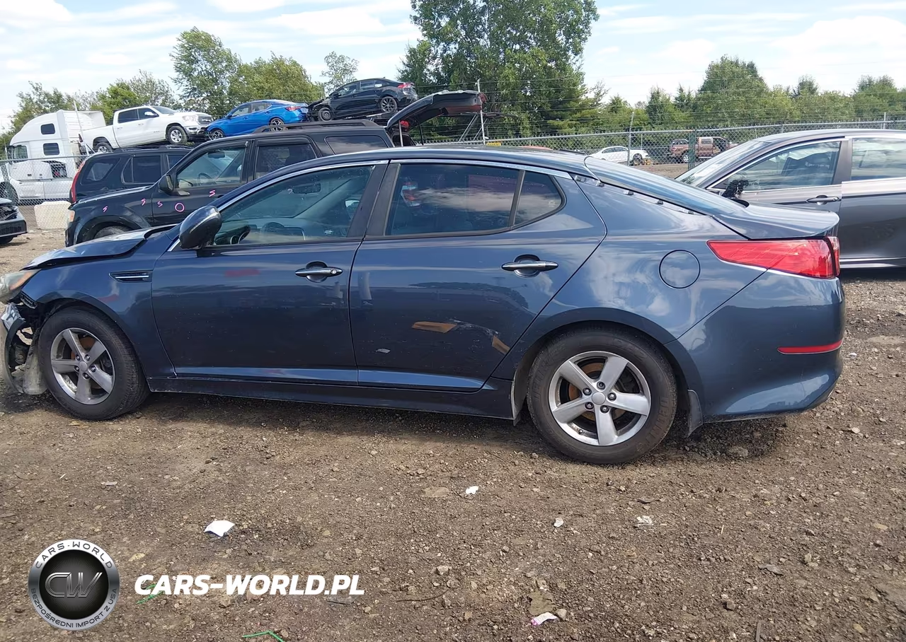 2015 Kia Optima Lx VIN:5XXGM4A76FG483197 - 14