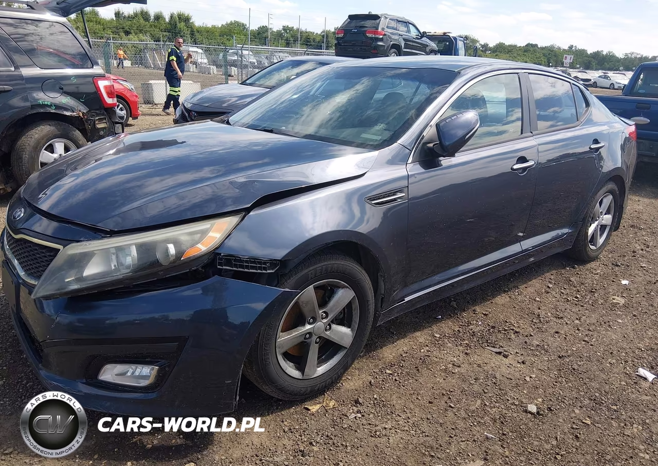 2015 Kia Optima Lx VIN:5XXGM4A76FG483197 - 2