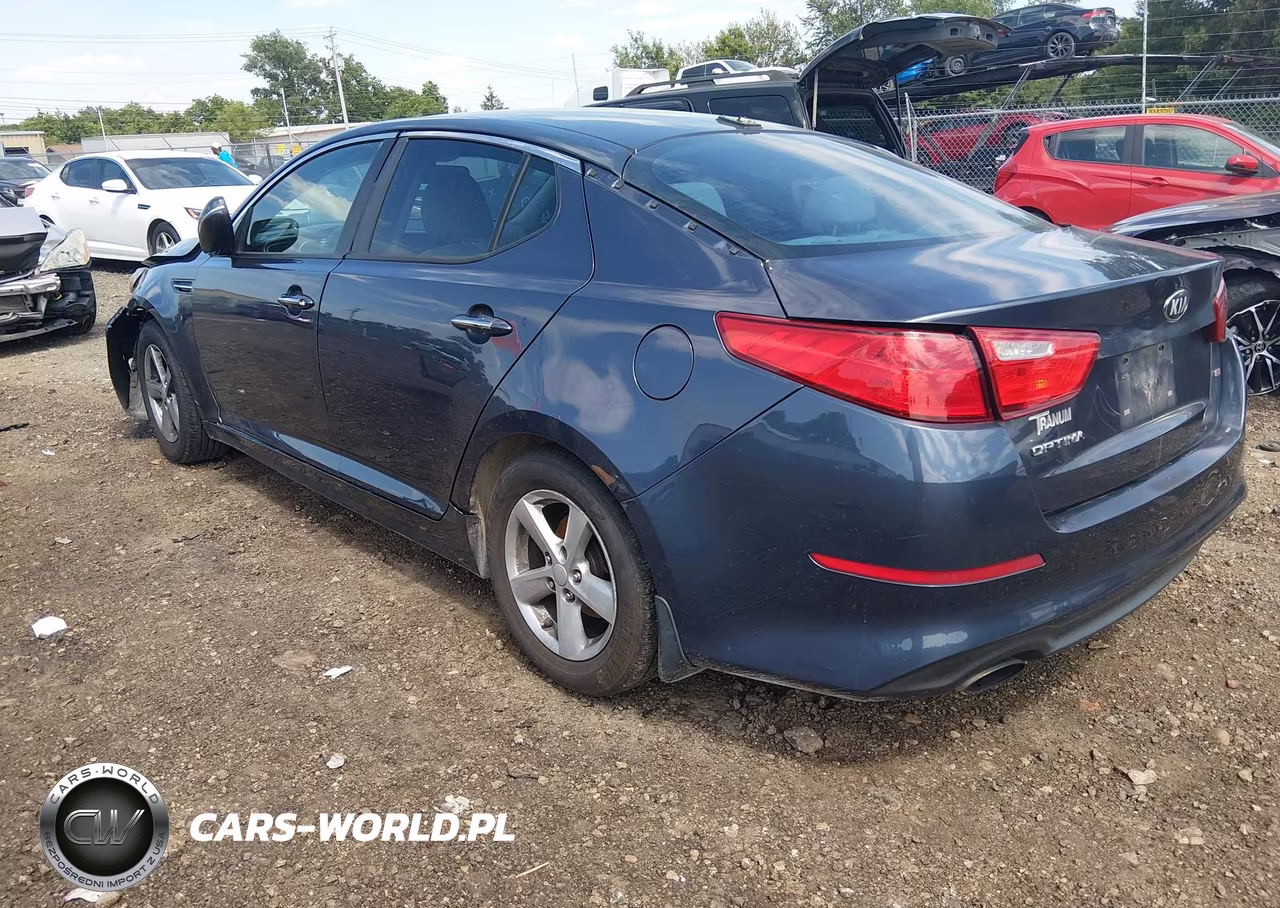 2015 Kia Optima Lx VIN:5XXGM4A76FG483197 - 3
