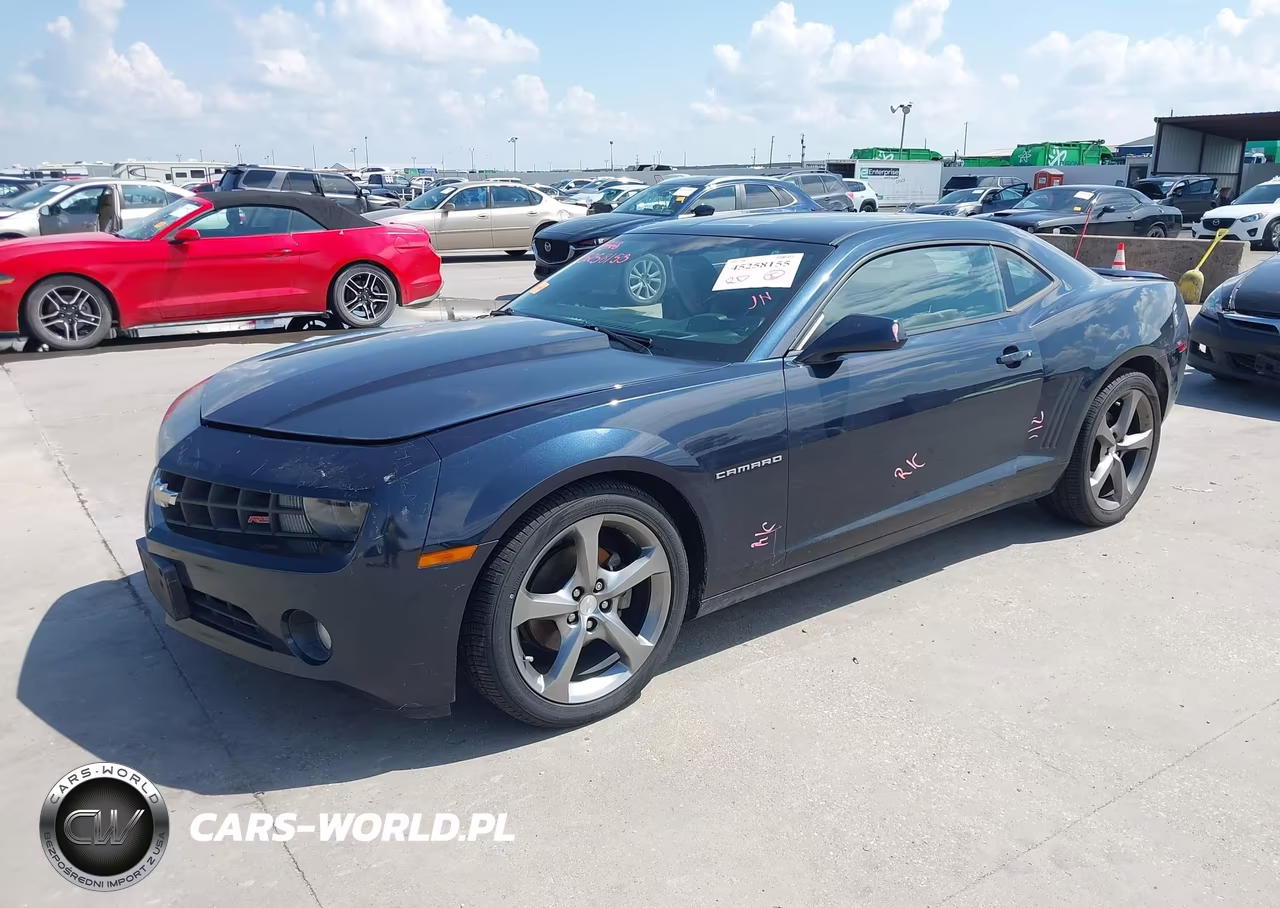 2013 Chevrolet Camaro 2Lt VIN:2G1FG1E30D9129293 - 2