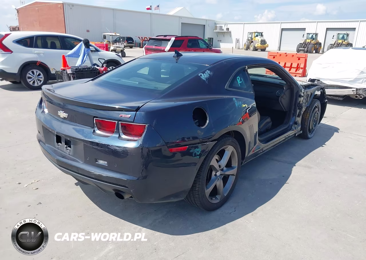 2013 Chevrolet Camaro 2Lt VIN:2G1FG1E30D9129293 - 4