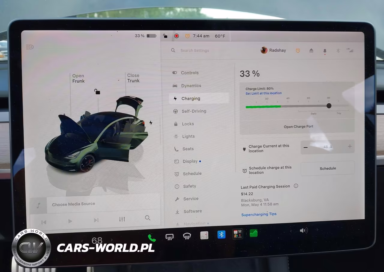 2022 Tesla Model 3 Performance Dual Motor All-Wheel Drive VIN:5YJ3E1EC8NF180330 - 19