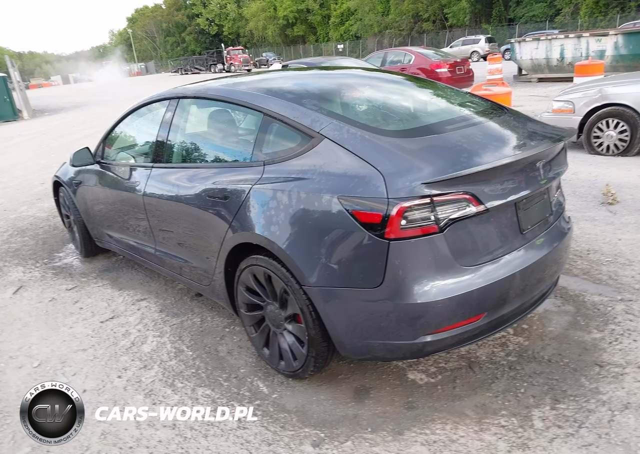 2022 Tesla Model 3 Performance Dual Motor All-Wheel Drive VIN:5YJ3E1EC8NF180330 - 3