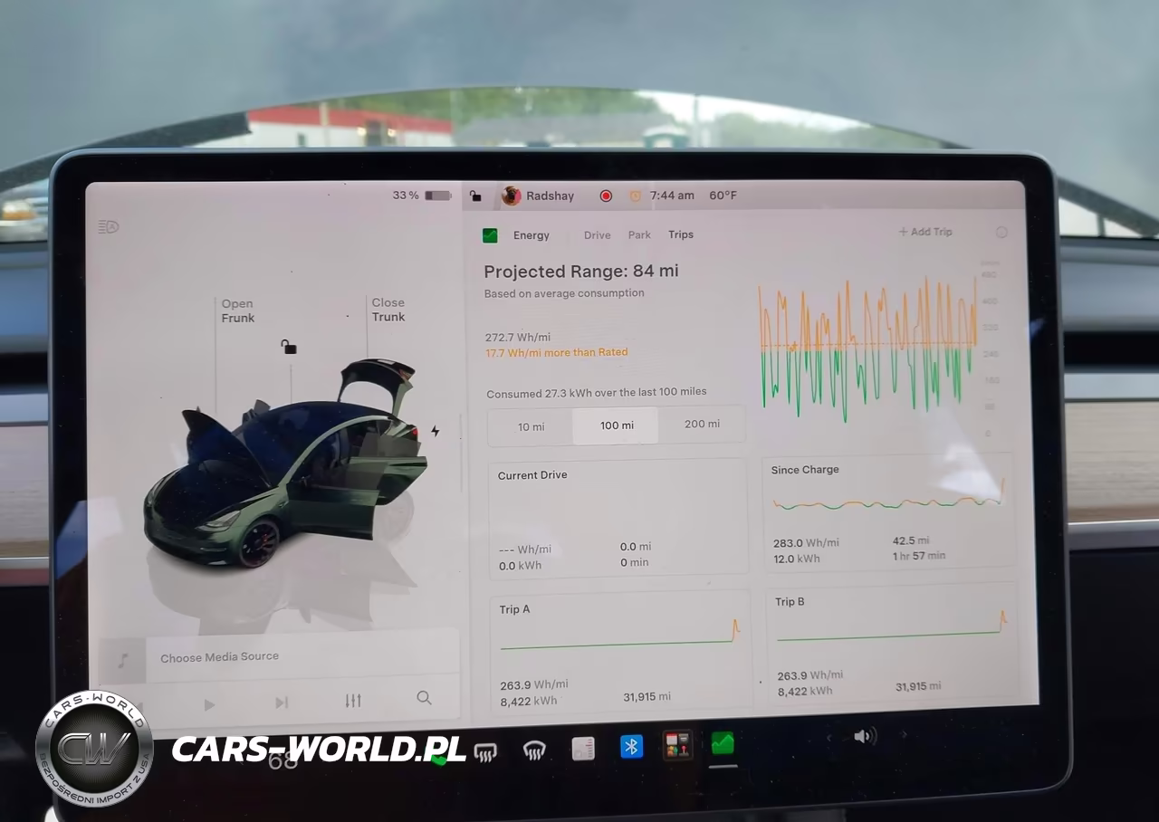 2022 Tesla Model 3 Performance Dual Motor All-Wheel Drive VIN:5YJ3E1EC8NF180330 - 7