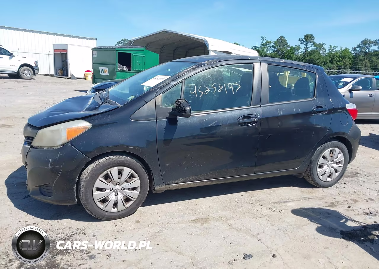 2013 Toyota Yaris Le VIN:JTDKTUD35DD551177 - 14