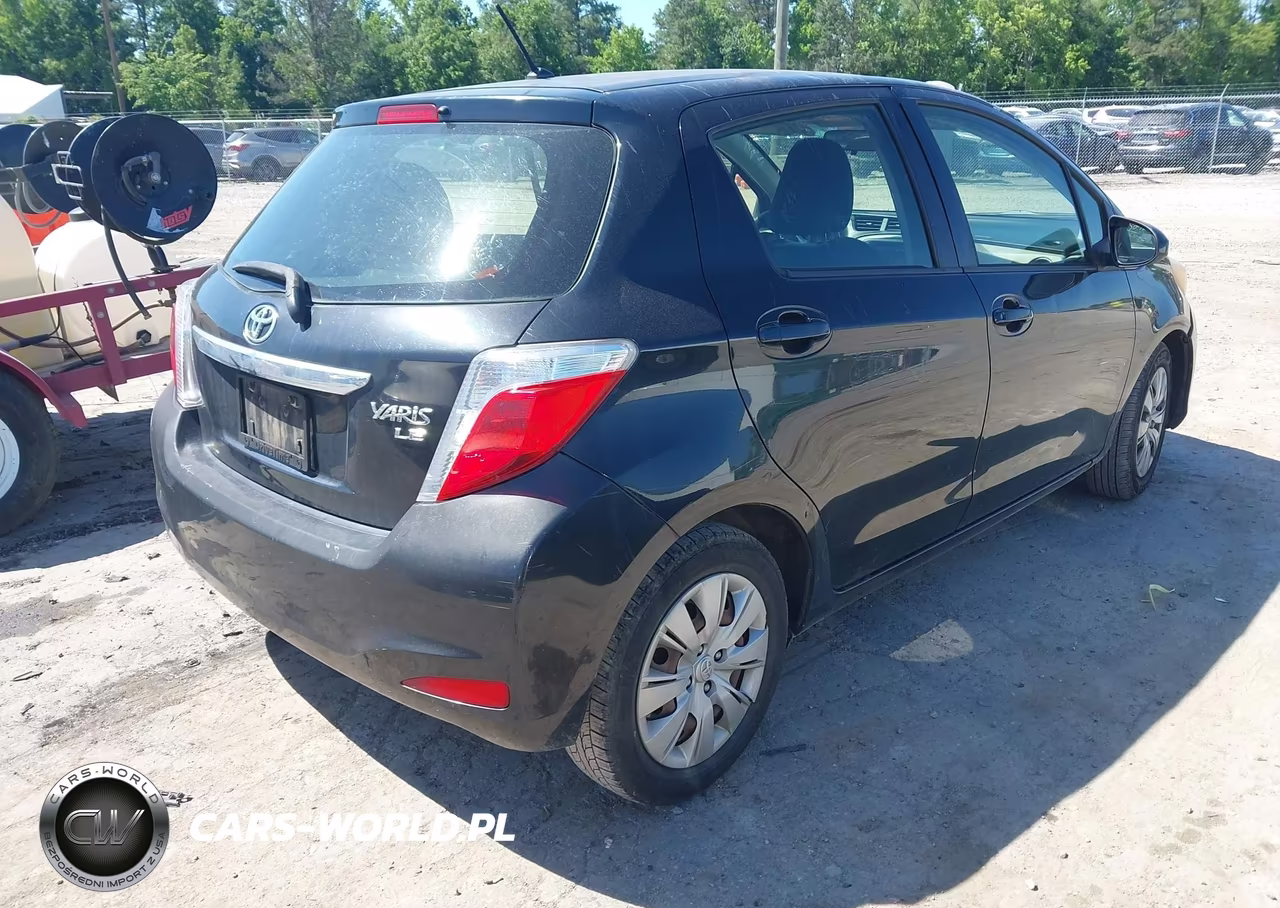2013 Toyota Yaris Le VIN:JTDKTUD35DD551177 - 4