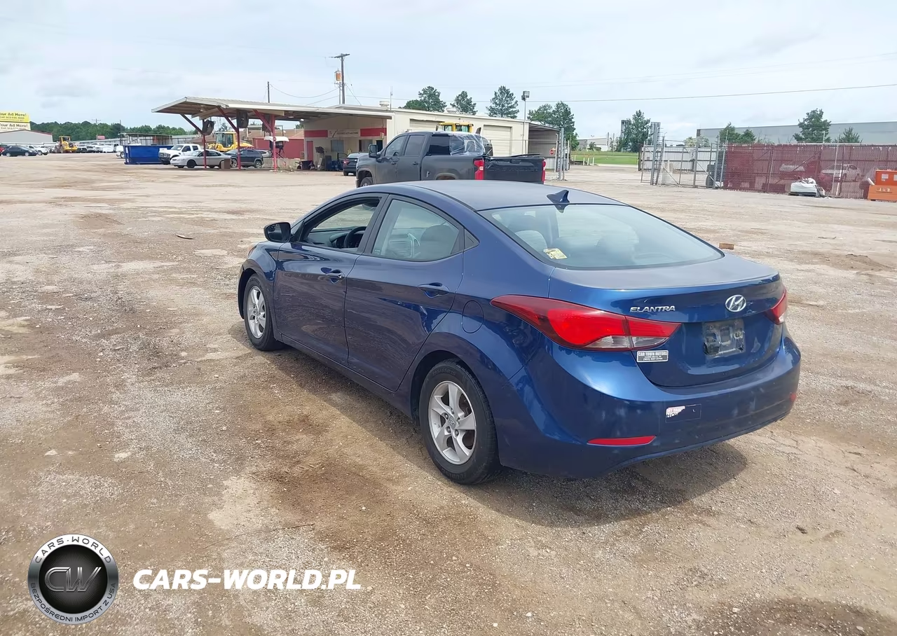 2015 Hyundai Elantra Se VIN:5NPDH4AE3FH650108 - 3
