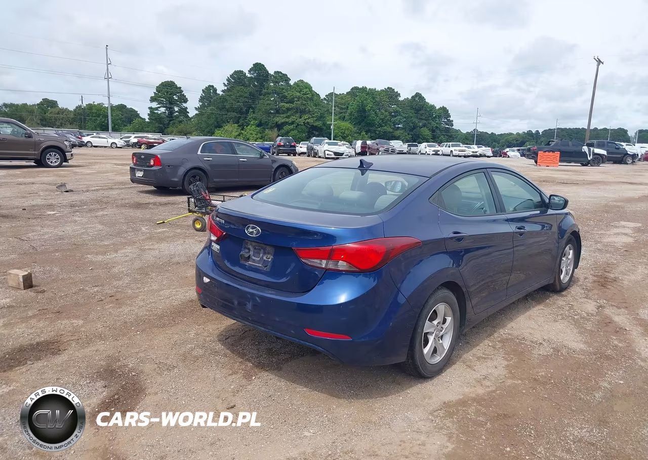 2015 Hyundai Elantra Se VIN:5NPDH4AE3FH650108 - 4