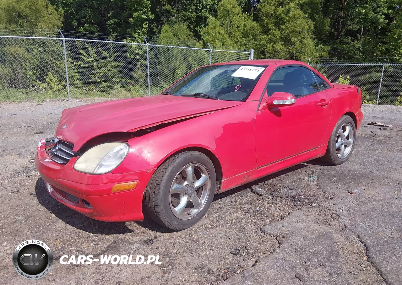 2002 Mercedes-Benz Slk 320 VIN:WDBKK65F12F265656 - 2