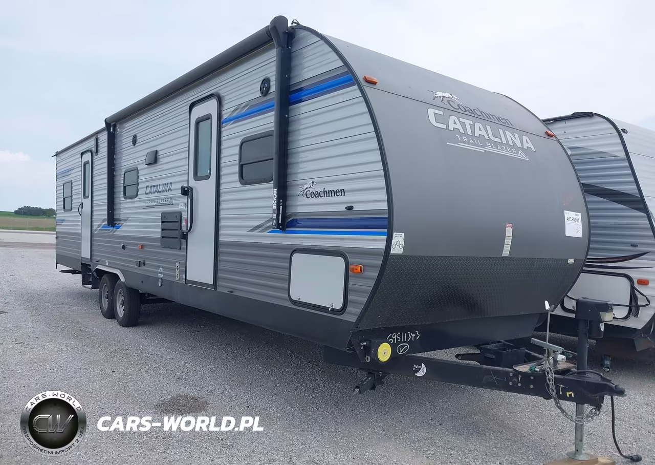 2021 Forest River Coachmen Catalina Trail Blazer 29 Toy Hauler Travel Trailer