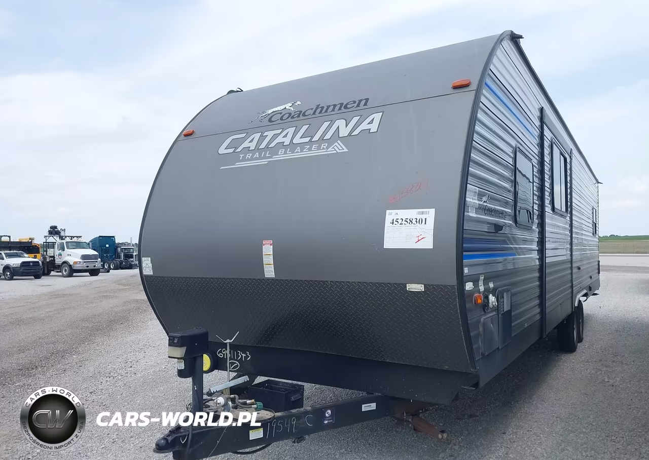 2021 Forest River Coachmen Catalina Trail Blazer 29 Toy Hauler Travel Trailer VIN:5ZT2CAUB4MX019549 - 2