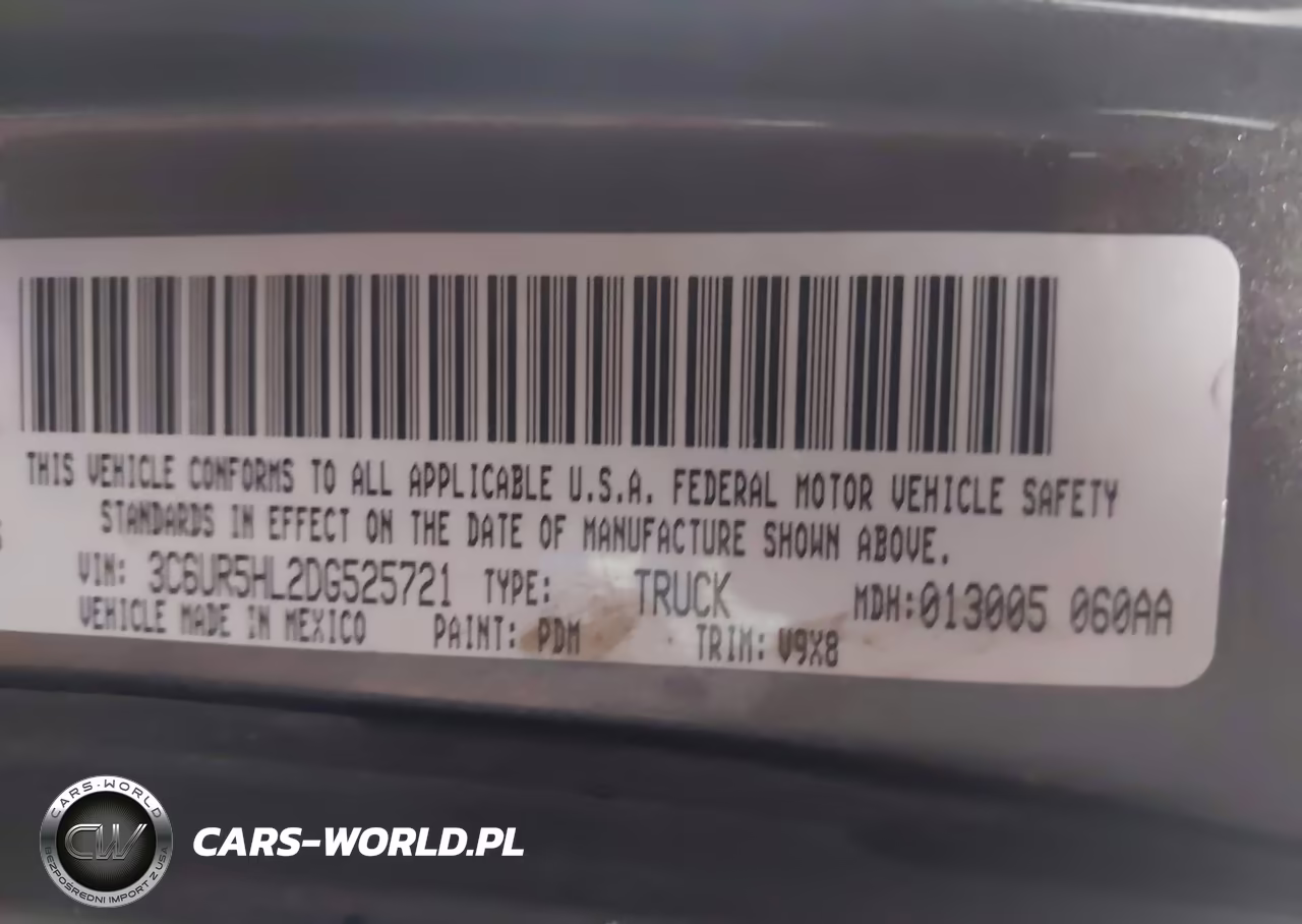 2013 Ram 2500 Tradesman VIN:3C6UR5HL2DG525721 - 9