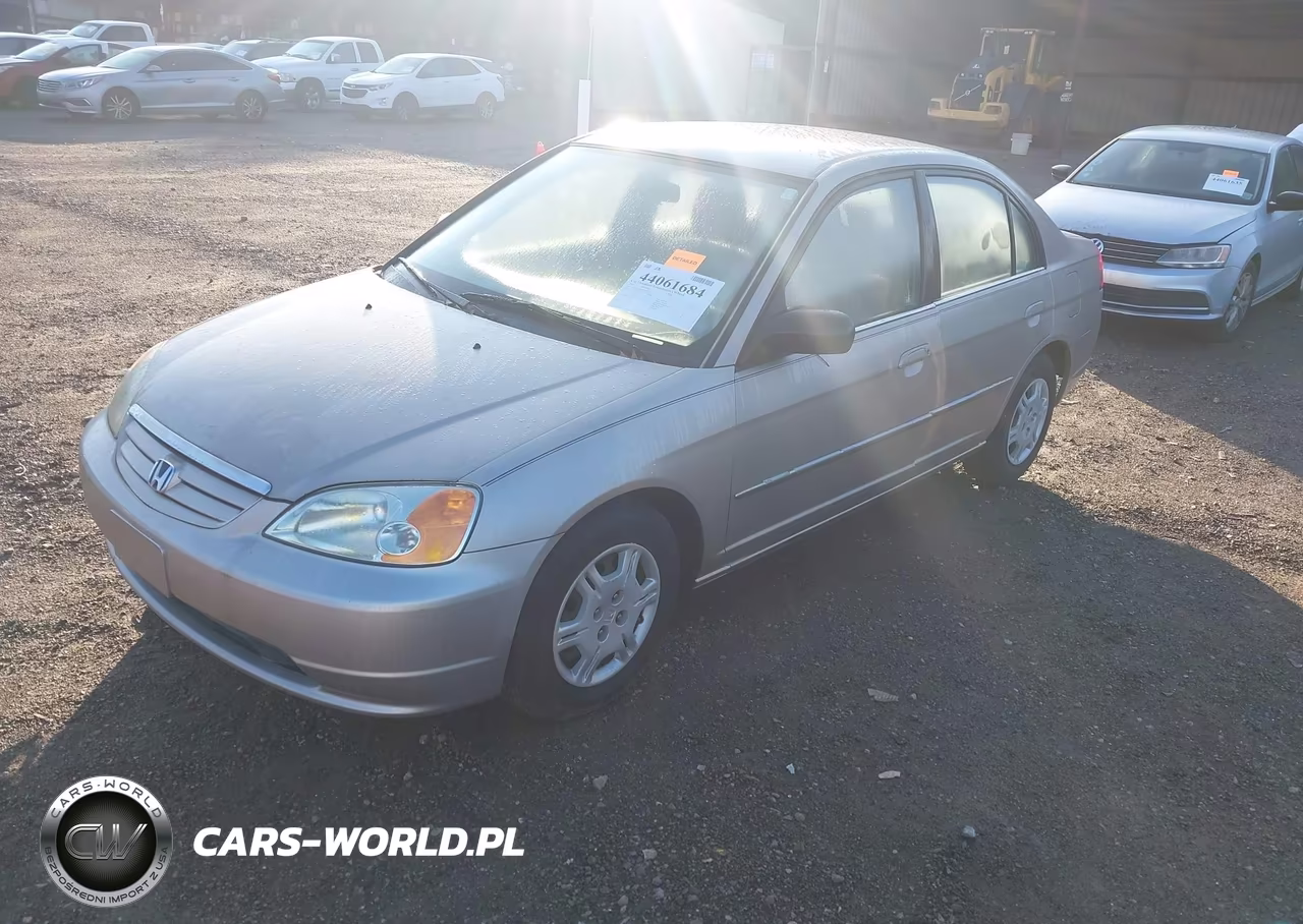 2002 Honda Civic Lx VIN:2HGES15582H571665 - 2