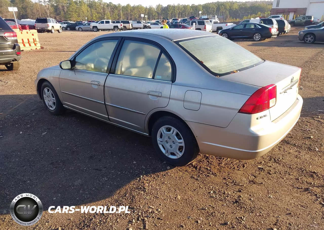 2002 Honda Civic Lx VIN:2HGES15582H571665 - 3