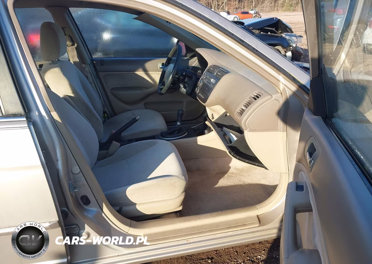2002 Honda Civic Lx VIN:2HGES15582H571665 - 5